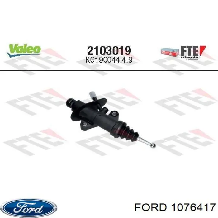 1076417 Ford cilindro maestro de embrague