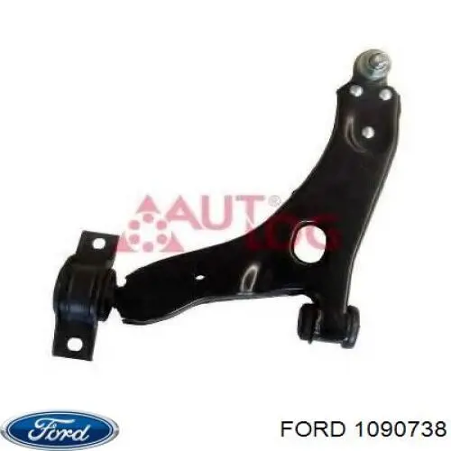 1090738 Ford barra oscilante, suspensión de ruedas delantera, inferior izquierda