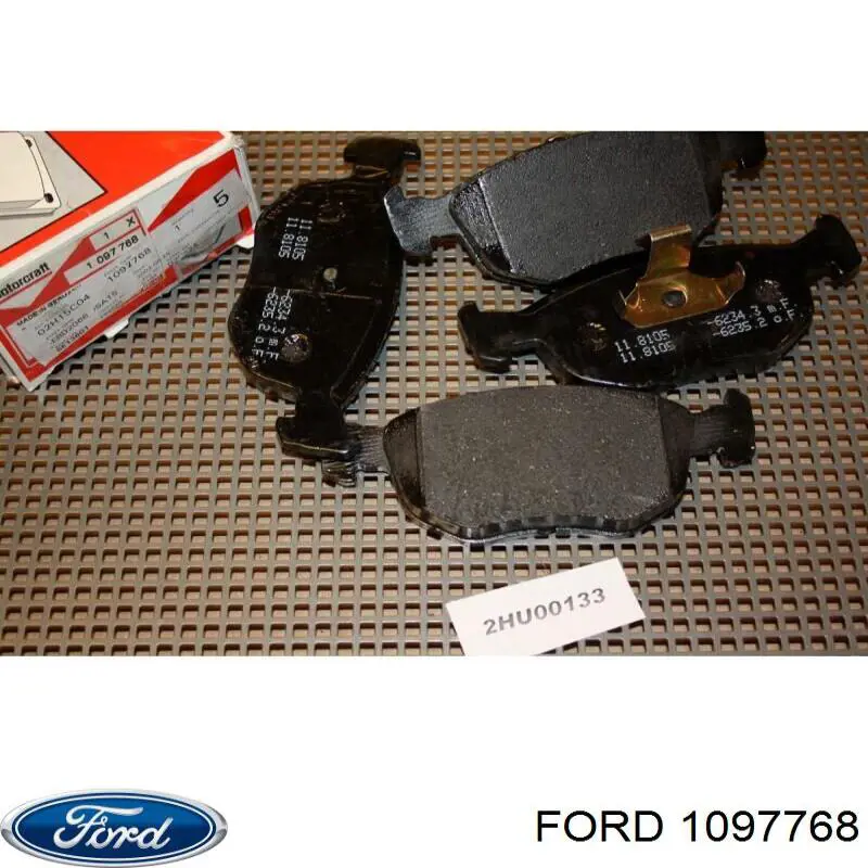 1097768 Ford pastillas de freno delanteras