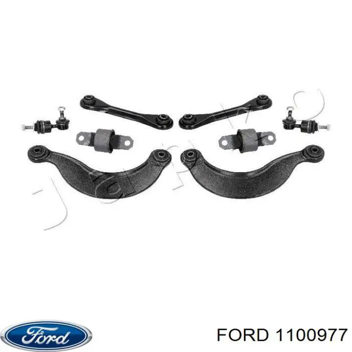 1100977 Ford subchasis trasero soporte motor