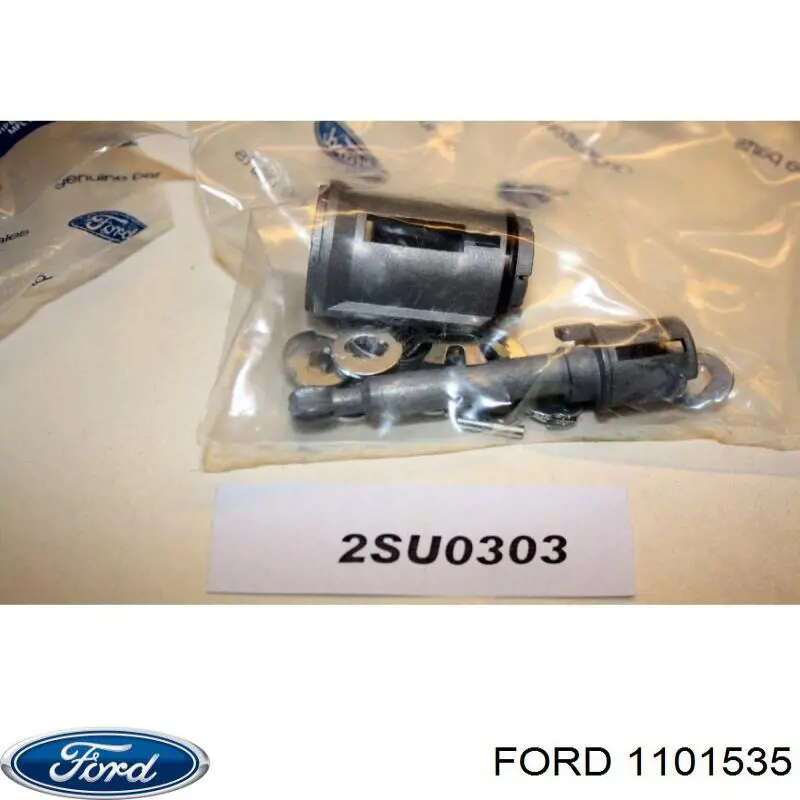  Cilindro de la cerradura de una capota para Ford Focus 1 