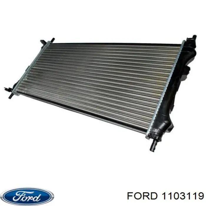 1103119 Ford radiador refrigeración del motor