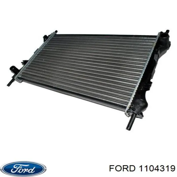 1104319 Ford radiador refrigeración del motor