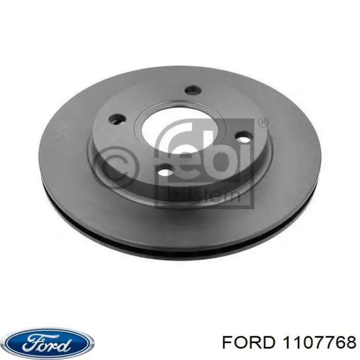 1107768 Ford freno de disco delantero