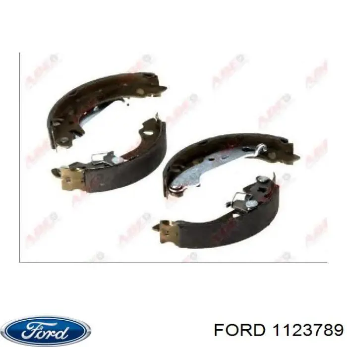 1123789 Ford zapatas de frenos de tambor traseras