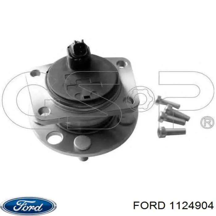 1124904 Ford cubo de rueda trasero