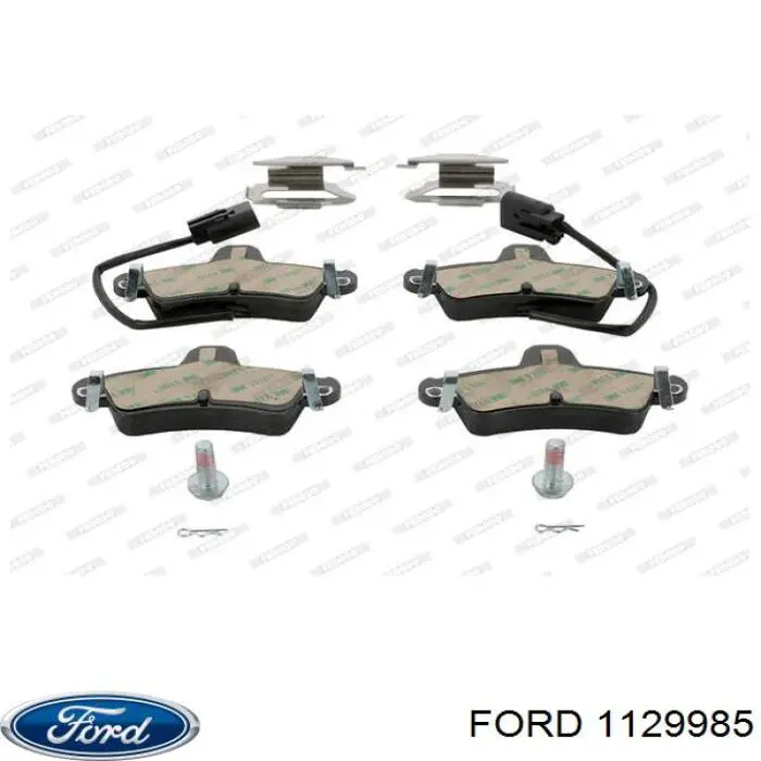 1129985 Ford pastillas de freno traseras