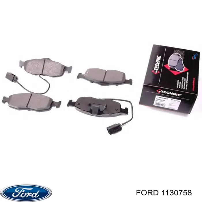 1130758 Ford pastillas de freno delanteras