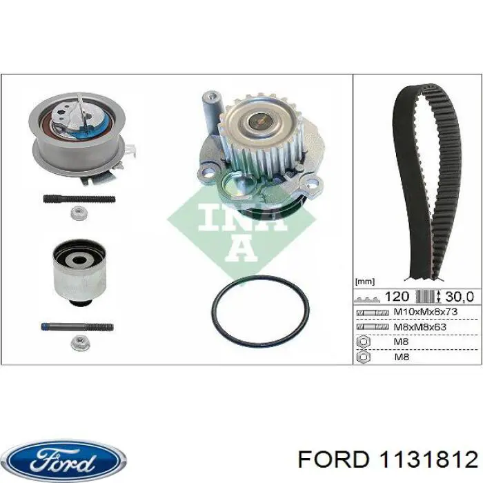 1131812 Ford correa distribucion