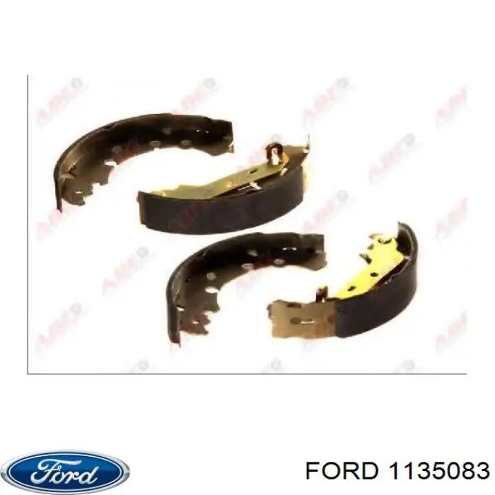 1135083 Ford zapatas de frenos de tambor traseras