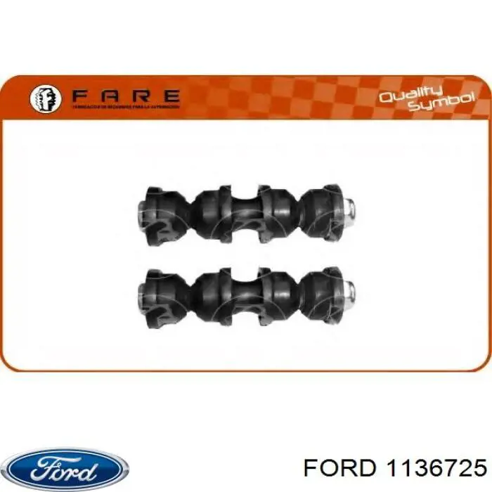 1136725 Ford soporte de barra estabilizadora trasera