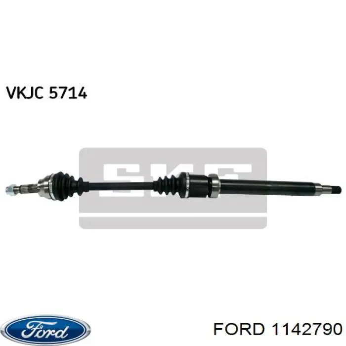  Árbol de transmisión delantero derecho para Ford Fusion JU