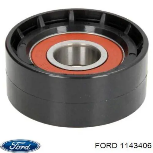 1143406 Ford tensor de correa, correa poli v