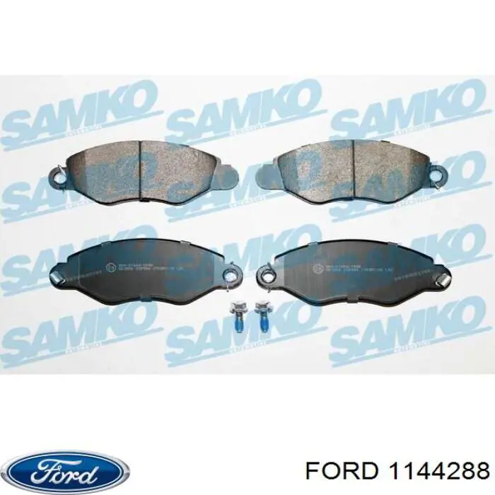 1144288 Ford pastillas de freno delanteras