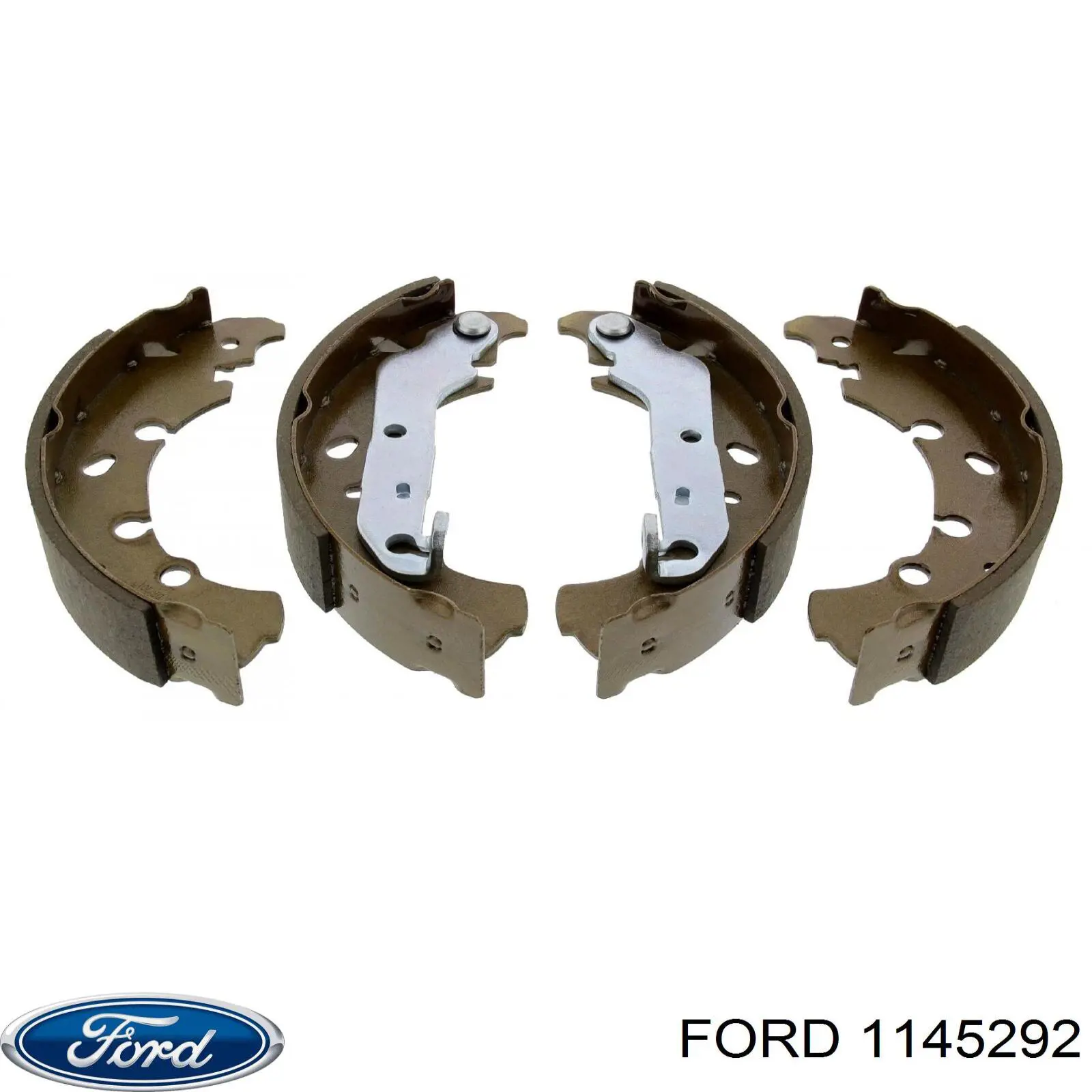 1145292 Ford zapatas de frenos de tambor traseras