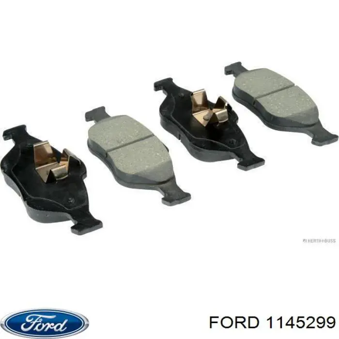 1145299 Ford pastillas de freno delanteras