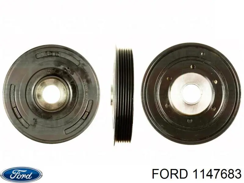 1147683 Ford polea, cigüeñal