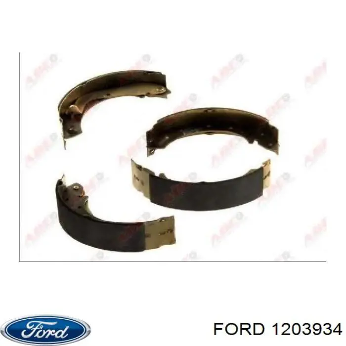 1203934 Ford zapatas de frenos de tambor traseras