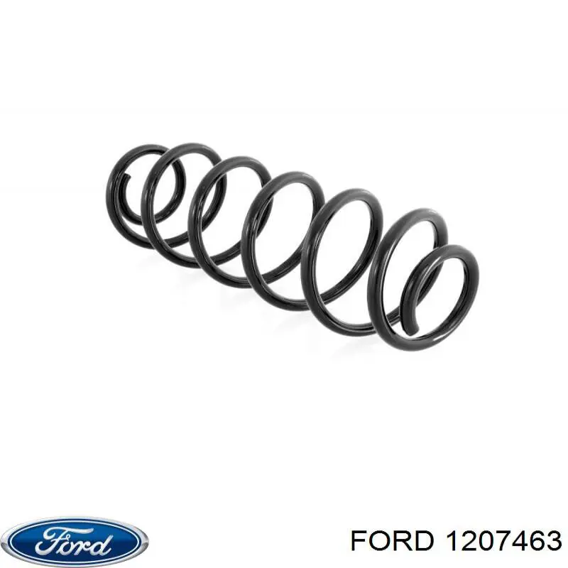 1207463 Ford muelle de suspensión eje trasero