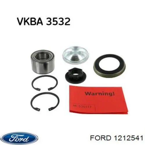 1212541 Ford cojinete de rueda trasero