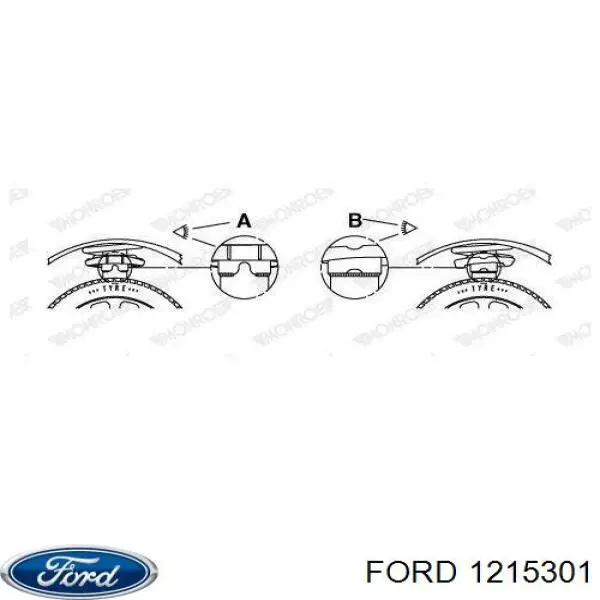 1215301 Ford muelle de suspensión eje delantero