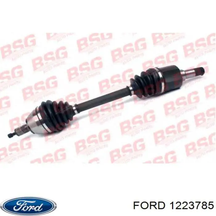 1223785 Ford árbol de transmisión delantero izquierdo