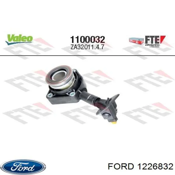 1226832 Ford cilindro esclavo de el embrague cojinete de liberacion