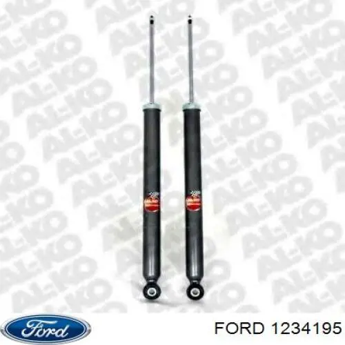 1234195 Ford amortiguador trasero