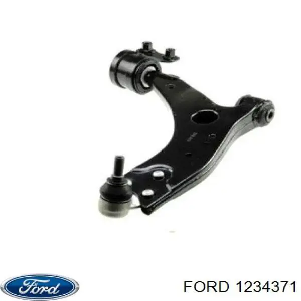 1234371 Ford barra oscilante, suspensión de ruedas delantera, inferior derecha