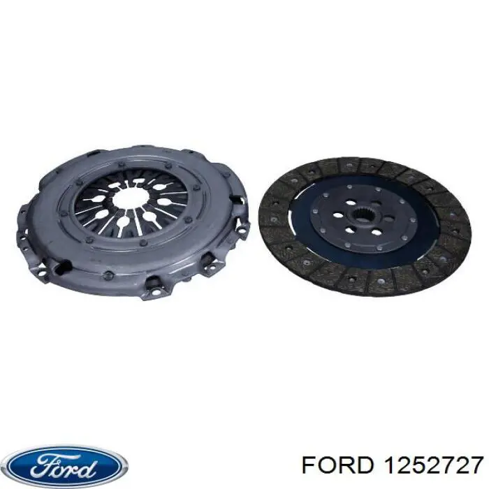 1252727 Ford kit de embrague (3 partes)