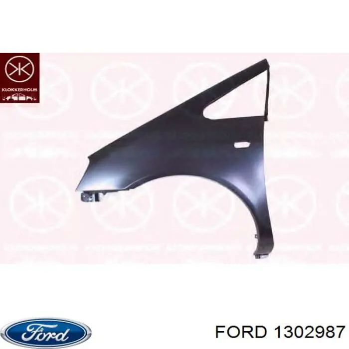 4M21A16016AA Ford guardabarros delantero derecho