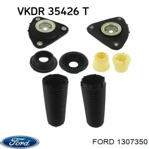 1307350 Ford tope de amortiguador delantero, suspensión + fuelle