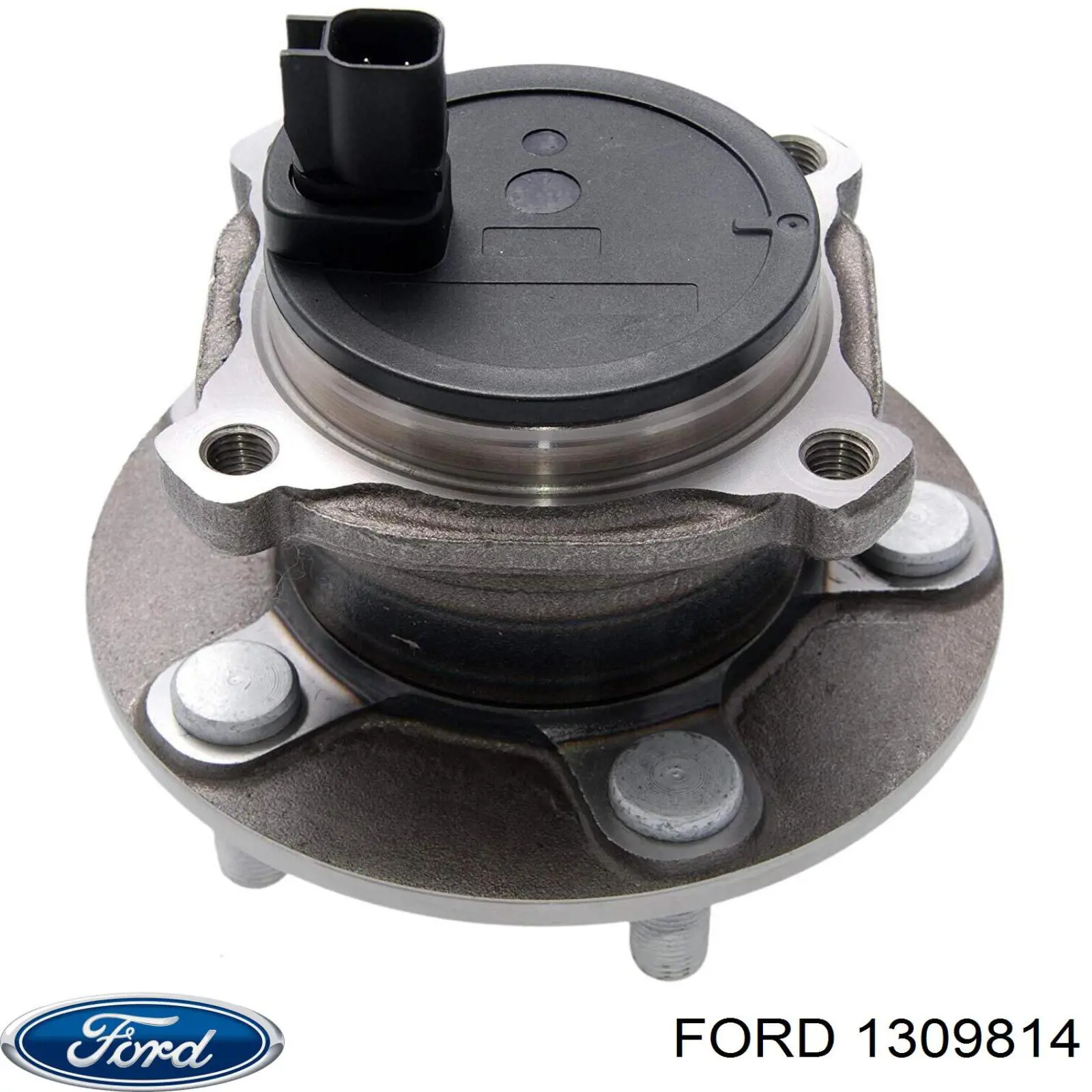 1309814 Ford cubo de rueda trasero