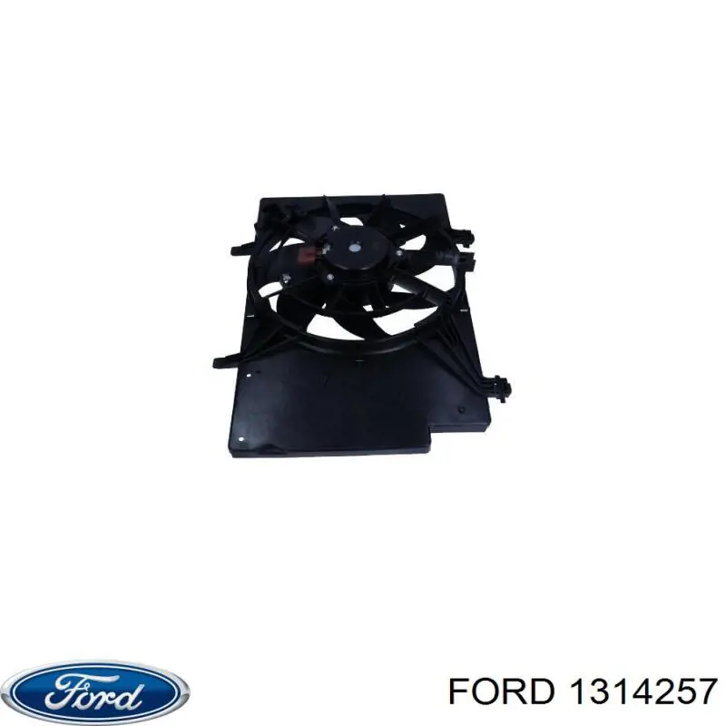 1314257 Ford árbol de transmisión delantero izquierdo