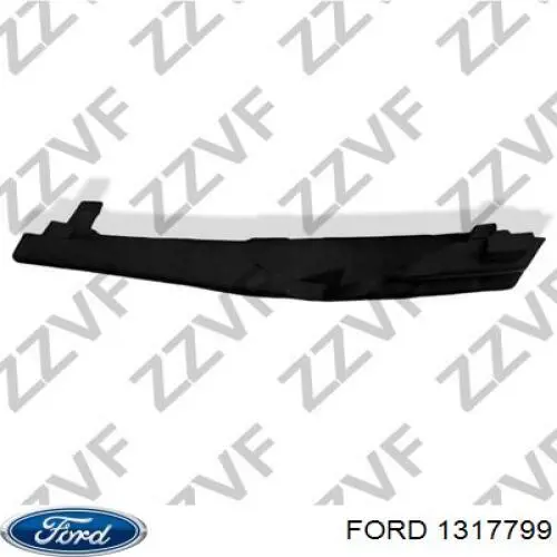 1317799 Ford soporte deparachoques delantero derecho