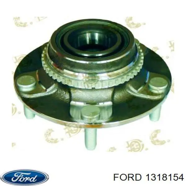 1318154 Ford cubo de rueda trasero