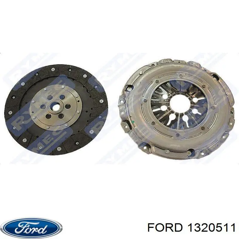 1320511 Ford kit de embrague (3 partes)