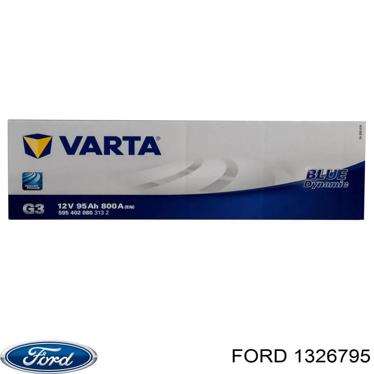 1326795 Ford batería de arranque