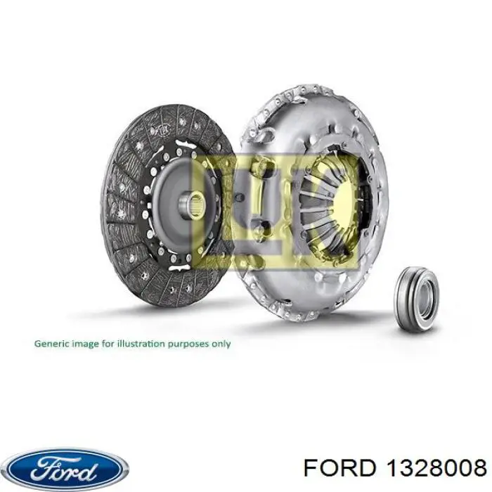 1328008 Ford kit de embrague (3 partes)