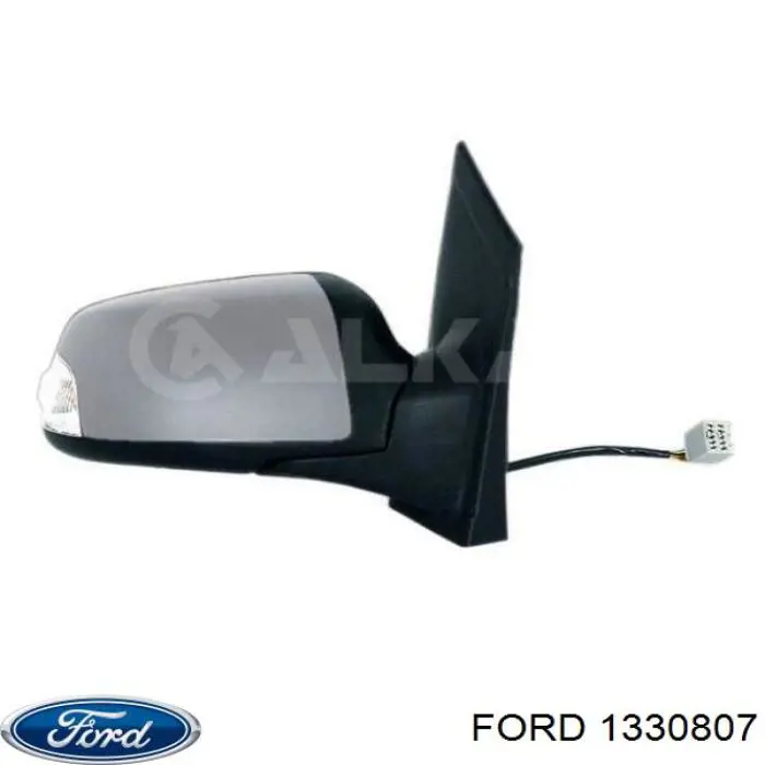 1330807 Ford espejo retrovisor derecho