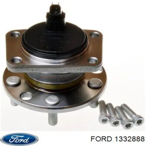 1332888 Ford cubo de rueda trasero