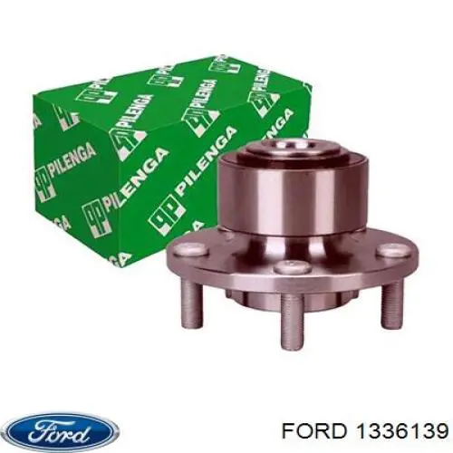 1336139 Ford cubo de rueda delantero