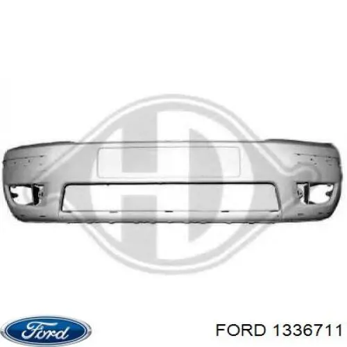 1336711 Ford parachoques delantero