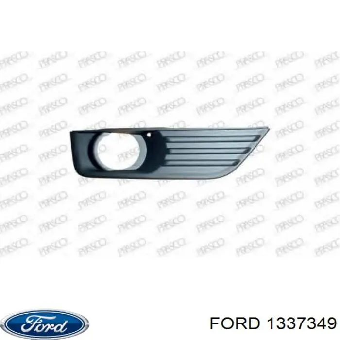  Rejilla de antinieblas delantera izquierda para Ford C-Max 