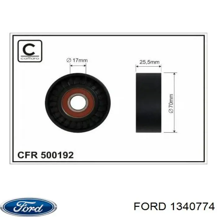  Soporte alternador para Ford Ka RBT