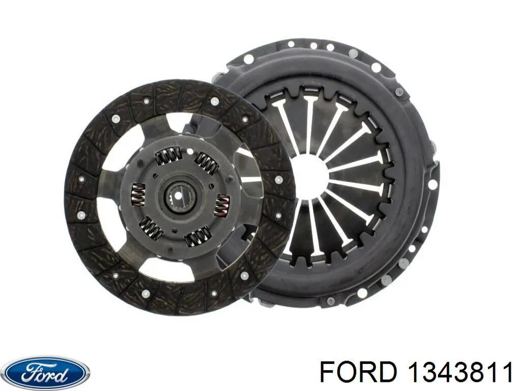 1343811 Ford kit de embrague (3 partes)