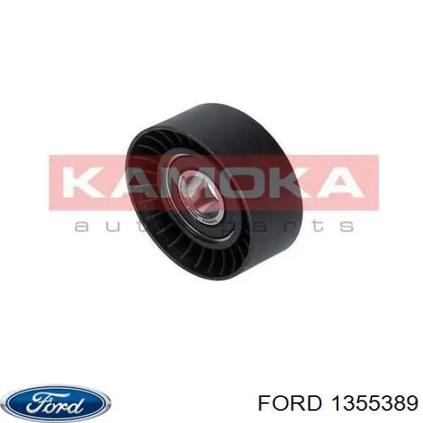 1355389 Ford tensor de correa, correa poli v