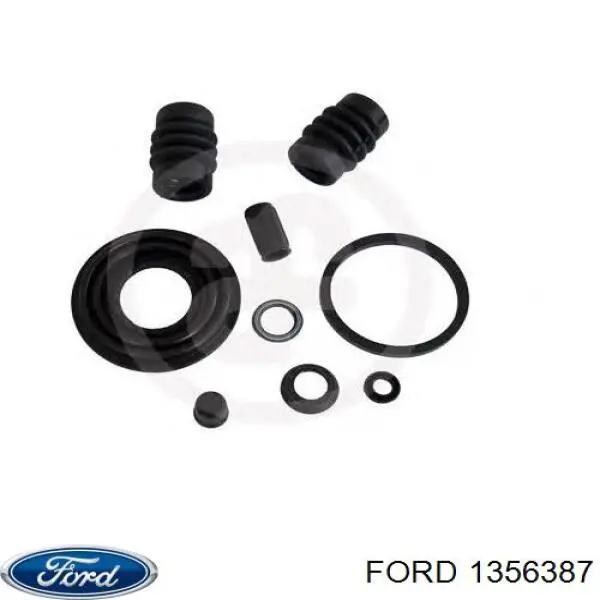 1356387 Ford pinza de freno trasera izquierda