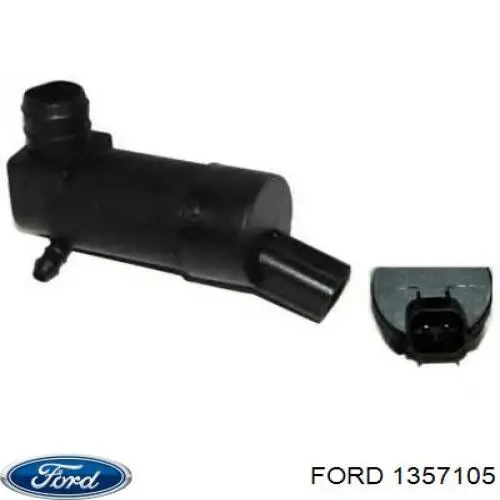 1357105 Ford bomba de limpiaparabrisas delantera