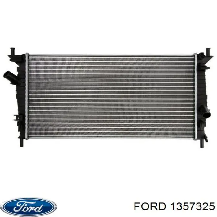 1357325 Ford radiador refrigeración del motor